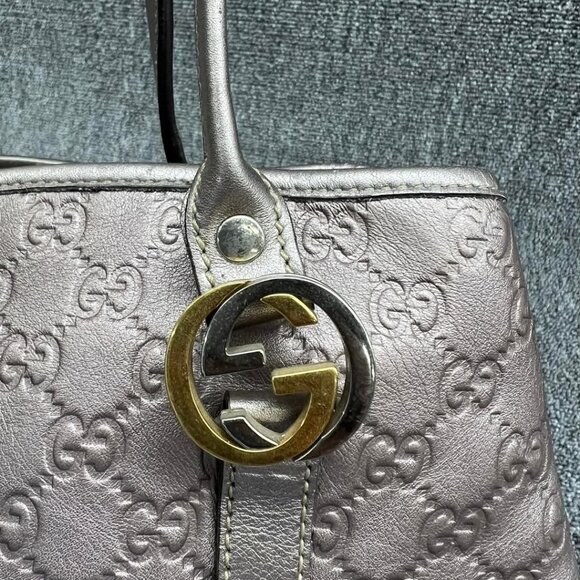 Gucci GG Leather Tote Bag 470-032925 - Picture 6 of 14